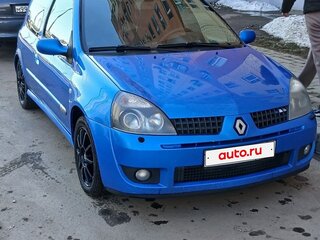 2003 Renault Clio RS II Рестайлинг, серебристый, 540000 рублей, вид 1