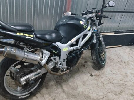 1998 Suzuki SV 650, чёрный, 170000 рублей, вид 5