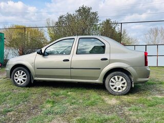 2011 Renault Logan I Рестайлинг, бежевый, 690000 рублей, вид 3
