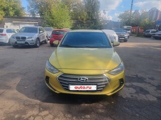 2016 Hyundai Elantra VI (AD), золотистый, 1000000 рублей, вид 2