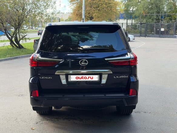 2016 Lexus LX 450d III Рестайлинг 2, синий, 5990000 рублей - вид 4
