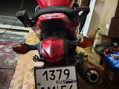 2013 Honda NC 700X, красный, 560000 рублей, вид 4