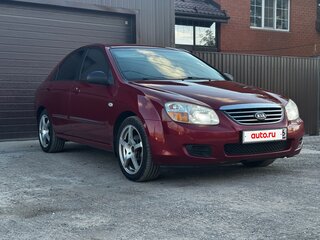 2008 Kia Cerato I Рестайлинг, красный, 670000 рублей, вид 5