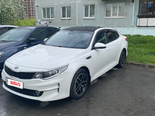 2017 Kia Optima IV, белый, 1700000 рублей, вид 1
