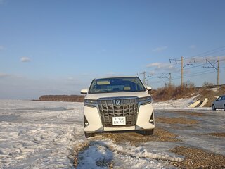 2022 Toyota Alphard III Рестайлинг, белый, 6000000 рублей, вид 1