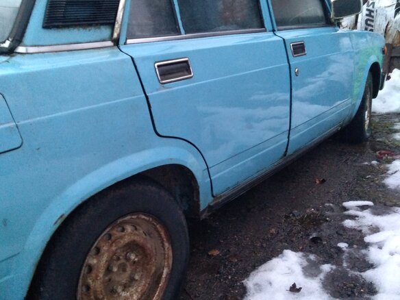 1987 Lada (ВАЗ) 2105, голубой, 80000 рублей - вид 2