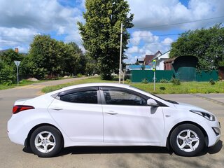 2014 Hyundai Elantra V (MD), белый, 1300000 рублей, вид 5
