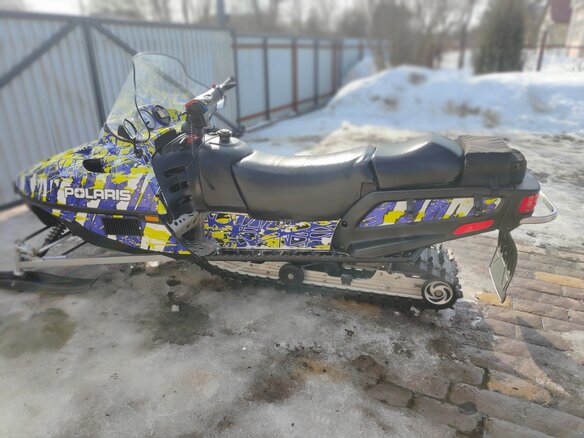 2008 Polaris 550 Transport, синий, 480000 рублей - вид 3