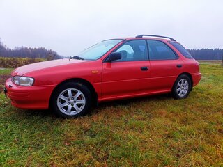 1994 Subaru Impreza I, красный, 380000 рублей, вид 2