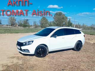 2018 Lada (ВАЗ) Vesta SW I, белый, 850000 рублей, вид 1
