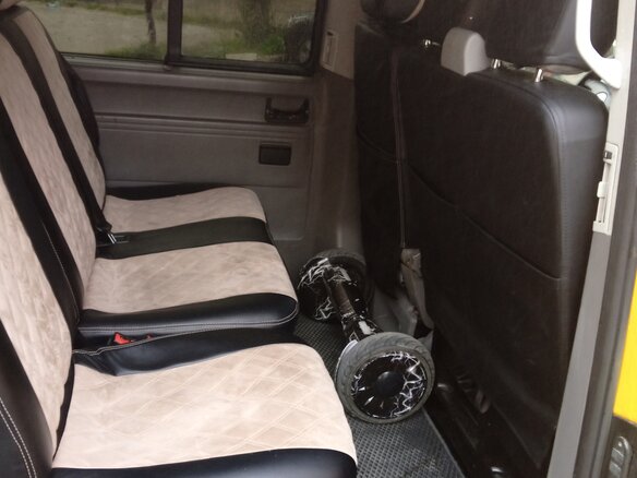 2005 Volkswagen Transporter Long T5, жёлтый, 1200000 рублей - вид 12