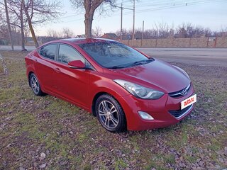 2012 Hyundai Elantra V (MD), красный, 1100000 рублей, вид 2