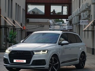 2017 Audi Q7 II (4M), белый, 5300000 рублей, вид 1