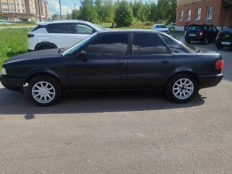 1993 Audi 80 V (B4), синий, 180000 рублей, вид 3