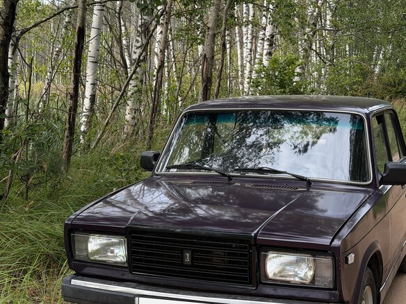 2008 Lada (ВАЗ) 2107, пурпурный, 142599 рублей - вид 2