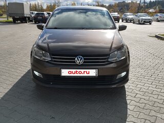 2019 Volkswagen Polo V Рестайлинг, коричневый, 1350000 рублей, вид 2