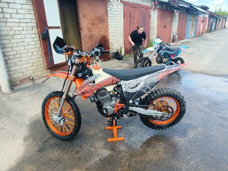 2019 Motoland 250 Rally, оранжевый, 150000 рублей, вид 2