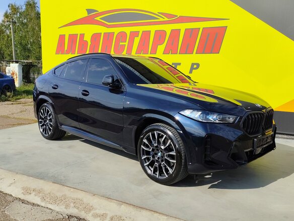 2025 BMW X6 30d III (G06) Рестайлинг, чёрный, 15500000 рублей - вид 6