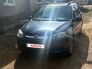 2013 Lada (ВАЗ) Kalina II, чёрный, 400000 рублей, вид 3