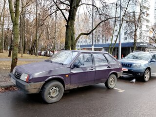 1999 Lada (ВАЗ) 2109, фиолетовый, 115000 рублей, вид 1