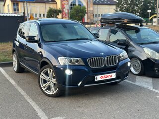 2012 BMW X3 28i xDrive II (F25), синий, 1950000 рублей, вид 4