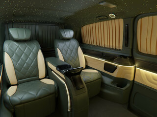 2026 Mercedes-Benz V-Класс Extra Long 300 d экстра длинный III (W447) Рестайлинг 2, чёрный, 27670000 рублей, вид 2