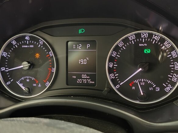2013 Skoda Octavia DSG7 II (A5) Рестайлинг, белый - вид 8