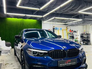 2019 BMW 5 серии 520d xDrive VII (G30/G31/G38), синий, 3800000 рублей, вид 1