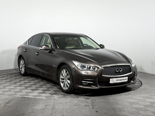 2015 Infiniti Q50 I, коричневый, 1326790 рублей, вид 3