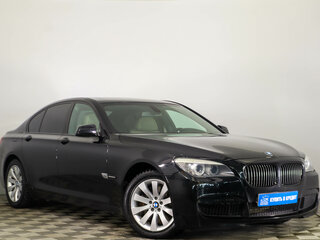 2011 BMW 7 серии 750i xDrive V (F01/F02/F04), чёрный, 1619000 рублей, вид 1