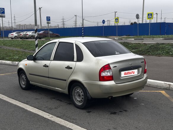 2007 Lada (ВАЗ) Kalina I, бежевый, 375000 рублей - вид 9