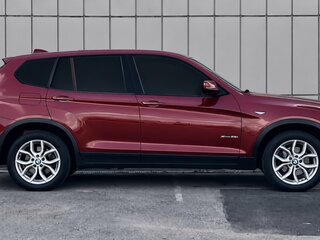 2012 BMW X3 28i xDrive II (F25), красный, 1450000 рублей, вид 3