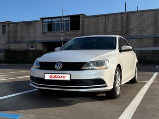 2015 Volkswagen Jetta VI Рестайлинг, белый, 950000 рублей, вид 1