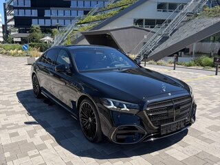 2026 Mercedes-Benz S-Класс 500 Long 4MATIC VII (W223) Рестайлинг, чёрный, 27300000 рублей, вид 3