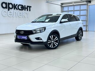 2018 Lada (ВАЗ) Vesta SW Cross I, белый, 1000000 рублей, вид 1