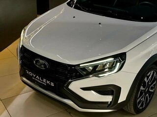 2024 Lada (ВАЗ) Vesta SW Cross I Рестайлинг (NG), белый, 1490000 рублей, вид 2