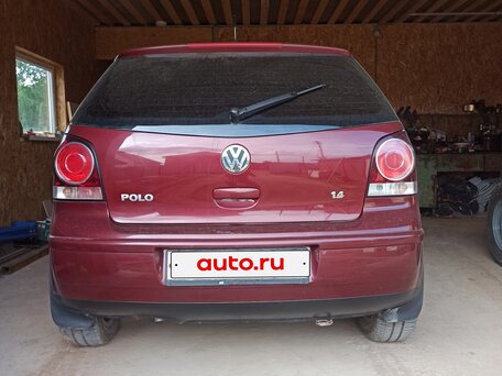 2008 Volkswagen Polo IV Рестайлинг, пурпурный, 440000 рублей, вид 4