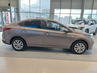 2020 Hyundai Solaris II Рестайлинг, коричневый, 1321000 рублей, вид 4