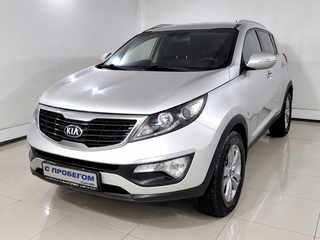 2013 Kia Sportage III, серебристый, 1140000 рублей, вид 1