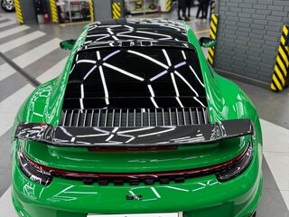2021 Porsche 911 Turbo VIII (992), зелёный, 19000000 рублей, вид 3