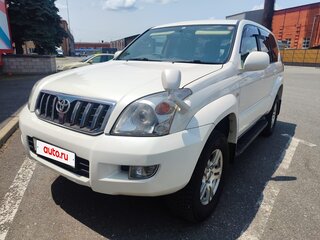 2005 Toyota Land Cruiser Prado 120 Series, белый, 2100000 рублей, вид 3