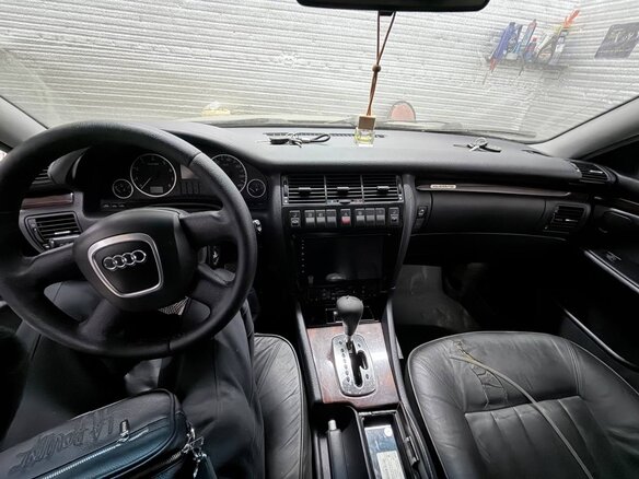 1995 Audi A8 I (D2), чёрный, 260000 рублей - вид 8