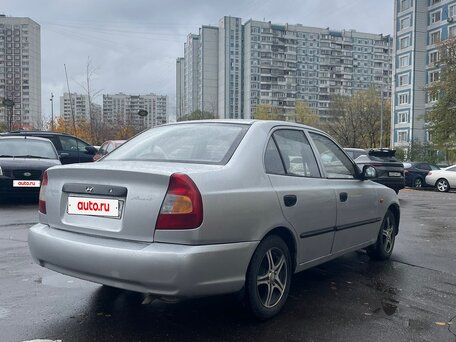 2007 Hyundai Accent ТагАЗ II, серый, 330000 рублей, вид 5