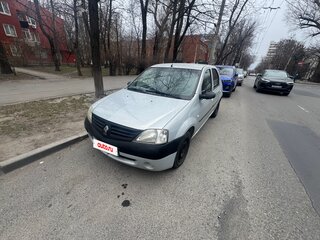 2007 Renault Logan I, серый, 295000 рублей, вид 2