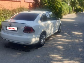 2017 Volkswagen Polo V Рестайлинг, серебристый, 1150000 рублей, вид 2