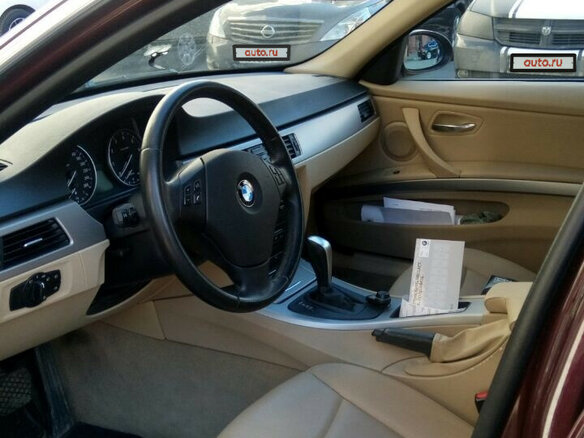 2008 BMW 3 серии 325xi V (E90/E91/E92/E93), фиолетовый - вид 9