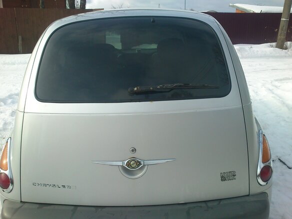 2001 Chrysler PT Cruiser, серебристый - вид 14