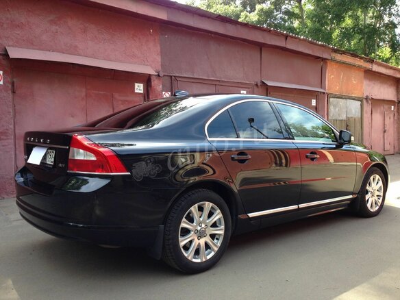 2011 Volvo S80, чёрный