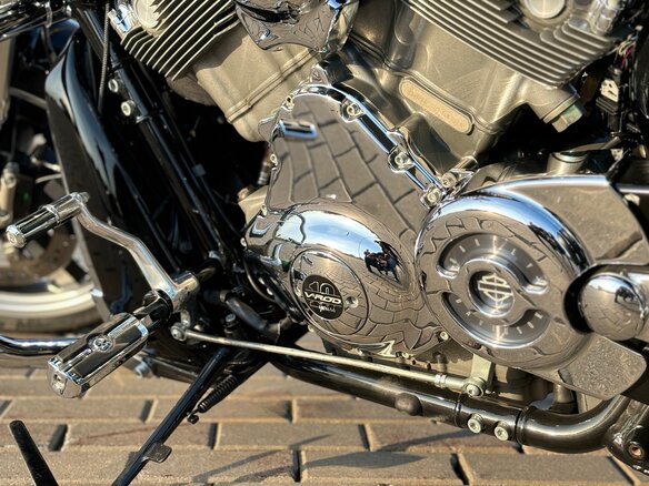2016 Harley-Davidson V-Rod Muscle, чёрный, 2340000 рублей - вид 16