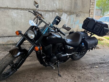 2014 Honda Shadow 750, чёрный, 560000 рублей, вид 4